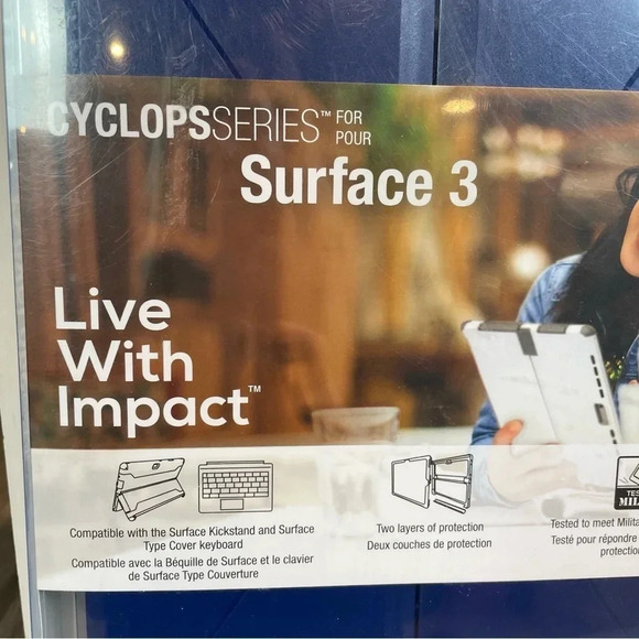 NEW Trident Cyclops Series Surface 3 Blue Heavy duty Case - drop protection - Picture 3 of 5